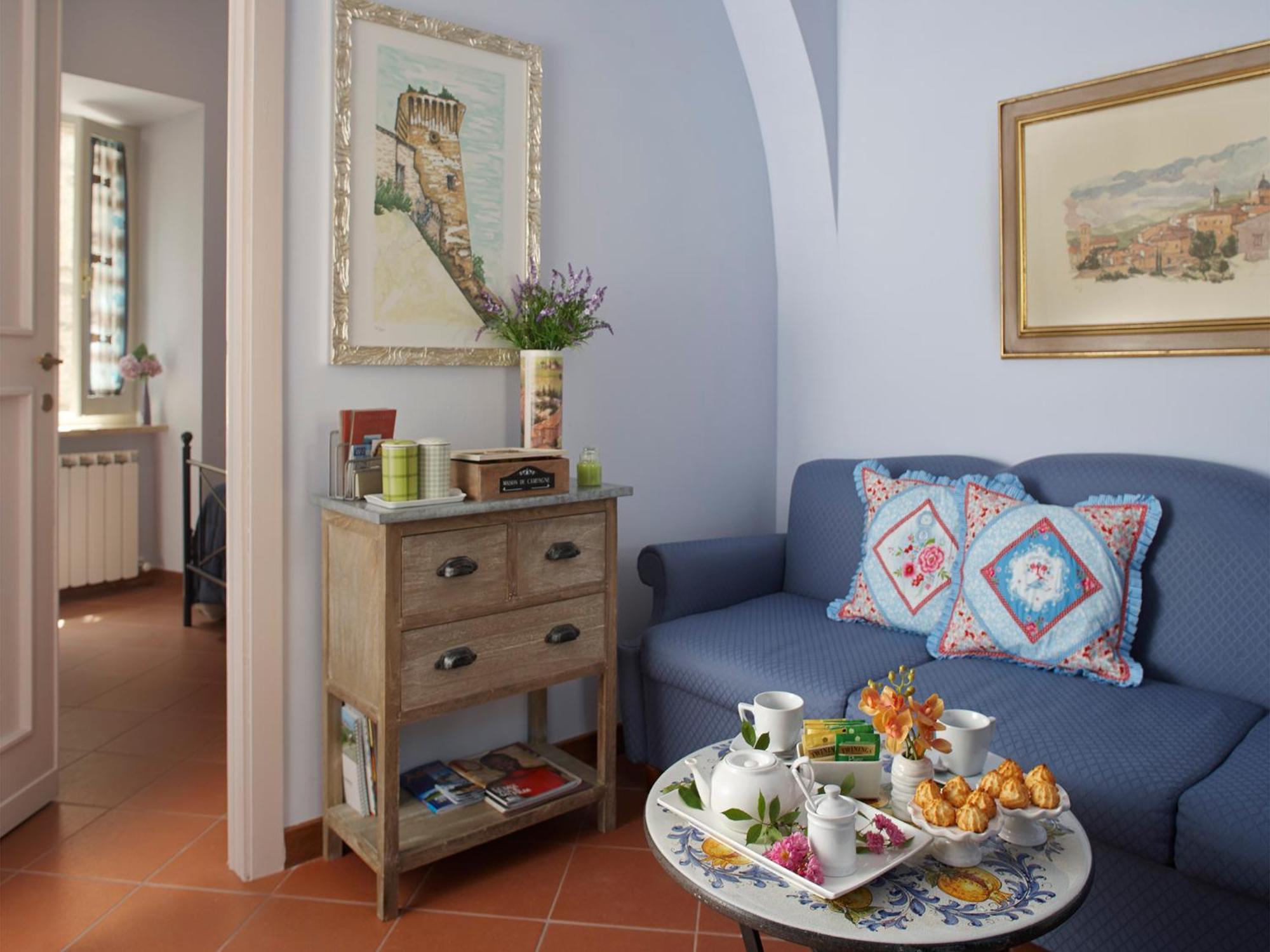 아시시 Il Cortile Di San Rufino 아파트 외부 사진