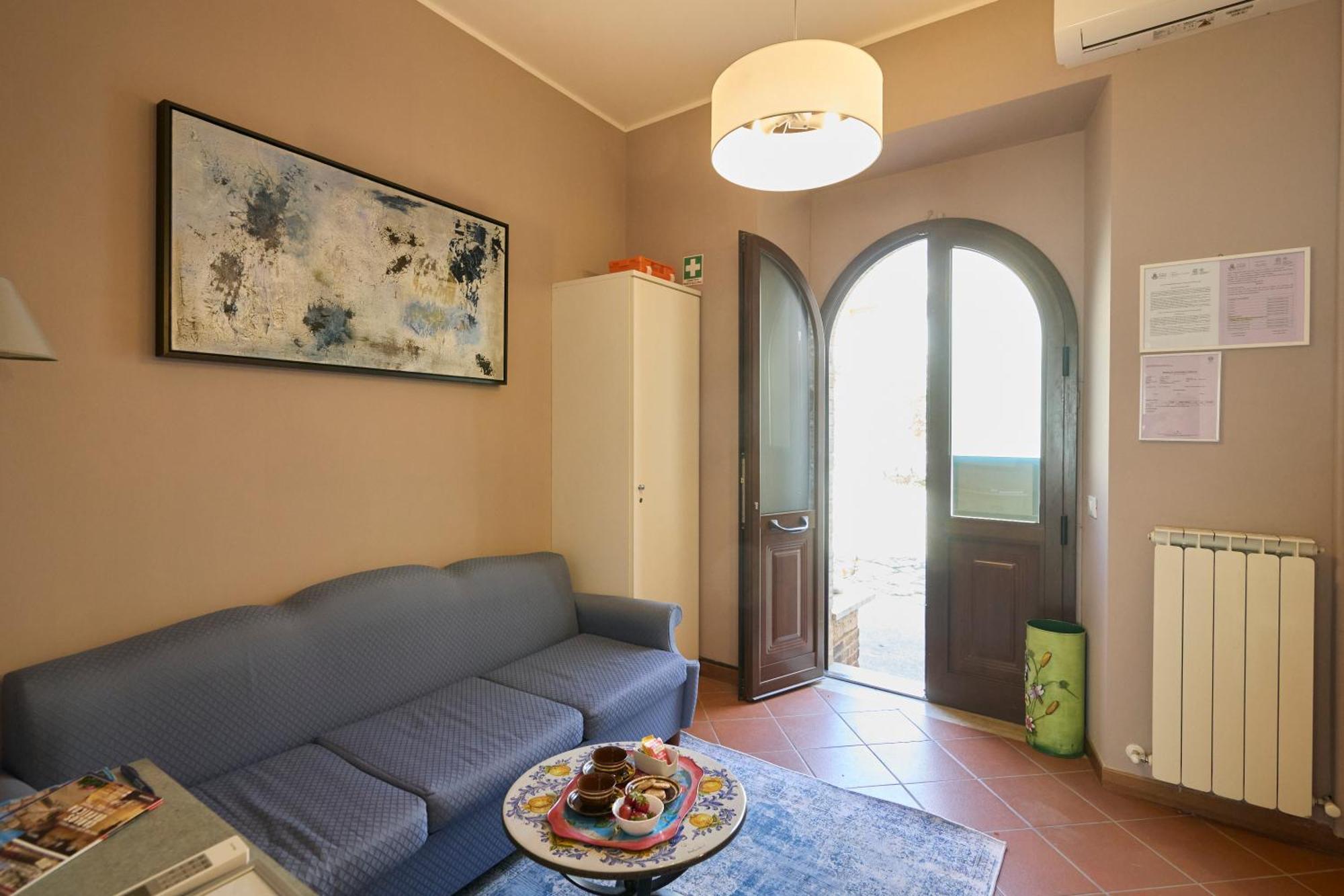 아시시 Il Cortile Di San Rufino 아파트 외부 사진